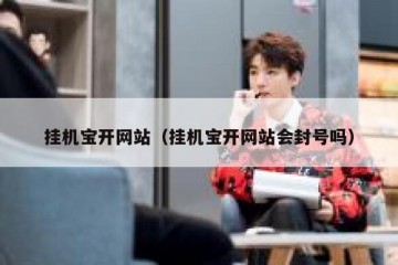 挂机宝开网站（挂机宝开网站会封号吗）