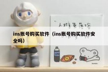 ins账号购买软件（ins账号购买软件安全吗）