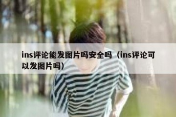 ins评论能发图片吗安全吗（ins评论可以发图片吗）
