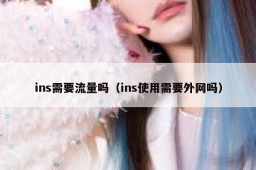ins需要流量吗（ins使用需要外网吗）