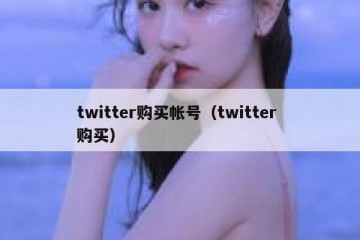twitter购买帐号（twitter 购买）