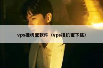 vps挂机宝软件（vps挂机宝下载）