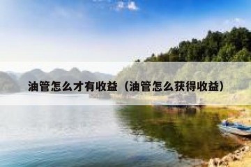 油管怎么才有收益（油管怎么获得收益）