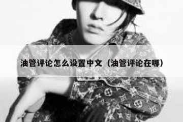 油管评论怎么设置中文（油管评论在哪）