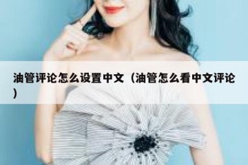 油管评论怎么设置中文（油管怎么看中文评论）