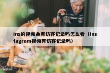 ins的视频会有访客记录吗怎么看（instagram视频有访客记录吗）