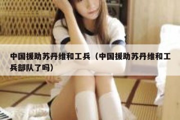 中国援助苏丹维和工兵（中国援助苏丹维和工兵部队了吗）