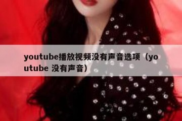 youtube播放视频没有声音选项（youtube 没有声音）
