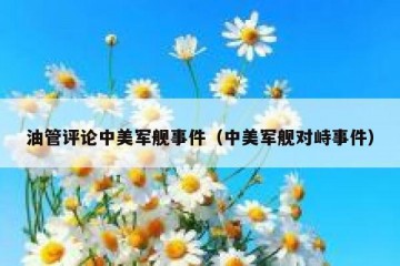 油管评论中美军舰事件（中美军舰对峙事件）