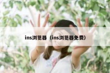 ins浏览器（ins浏览器免费）