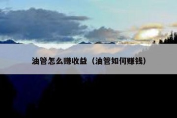油管怎么赚收益（油管如何赚钱）