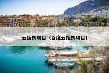云挂机项目（百度云挂机项目）
