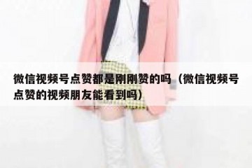 微信视频号点赞都是刚刚赞的吗（微信视频号点赞的视频朋友能看到吗）