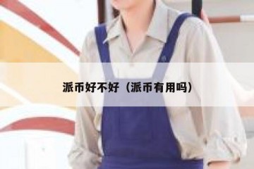 派币好不好（派币有用吗）