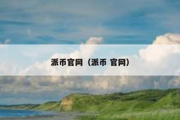 派币官网（派币 官网）