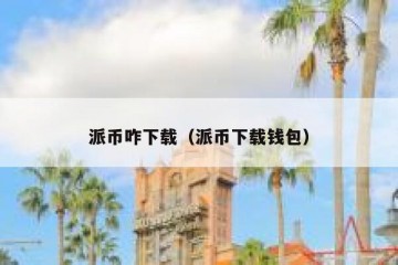 派币咋下载（派币下载钱包）