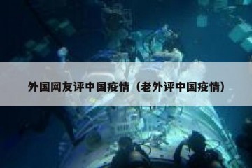 外国网友评中国疫情（老外评中国疫情）