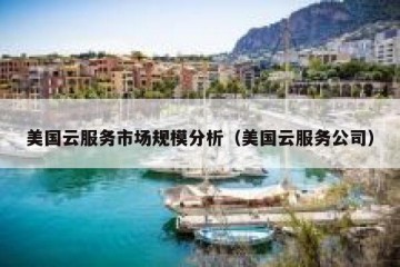 美国云服务市场规模分析（美国云服务公司）