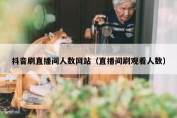 抖音刷直播间人数网站（直播间刷观看人数）