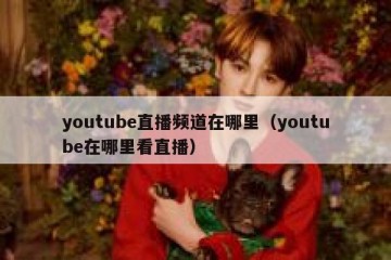 youtube直播频道在哪里（youtube在哪里看直播）