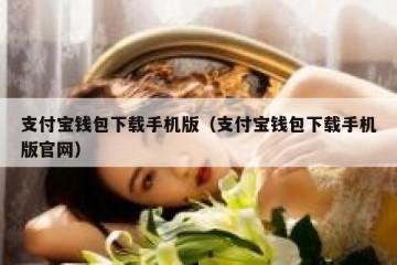 支付宝钱包下载手机版（支付宝钱包下载手机版官网）