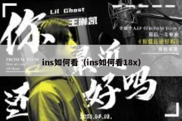 ins如何看（ins如何看18x）