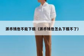 派币钱包不能下载（派币钱包怎么下载不了）