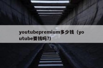 youtubepremium多少钱（youtube要钱吗?）