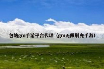 包站gm手游平台代理（gm无限刷充手游）