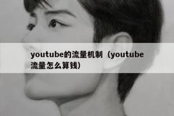 youtube的流量机制（youtube流量怎么算钱）