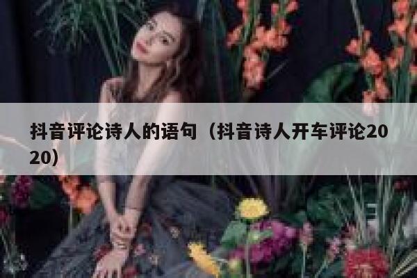 抖音评论诗人的语句（抖音诗人开车评论2020） 第1张