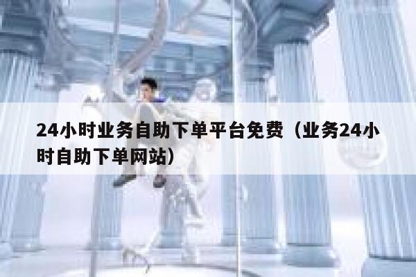 24小时业务自助下单平台免费（业务24小时自助下单网站） 第1张