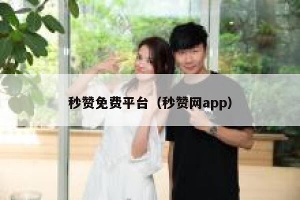 秒赞免费平台（秒赞网app） 第1张