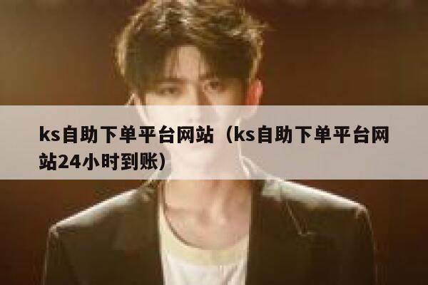 ks自助下单平台网站（ks自助下单平台网站24小时到账） 第1张