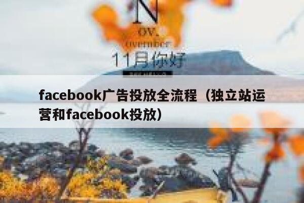 facebook广告投放全流程（独立站运营和facebook投放） 第1张