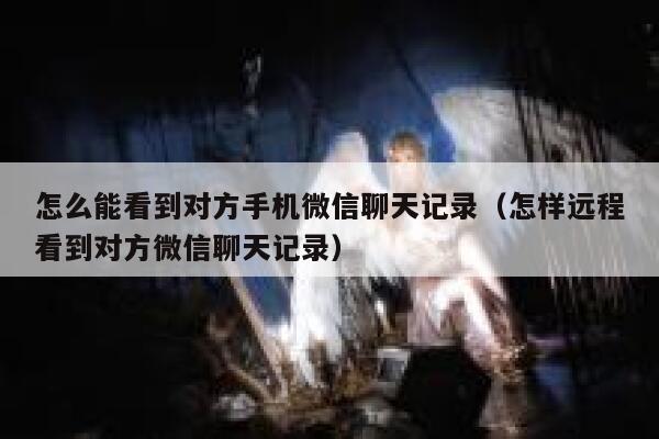 怎么能看到对方手机微信聊天记录（怎样远程看到对方微信聊天记录） 第1张