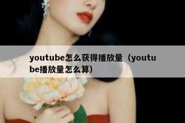youtube怎么获得播放量（youtube播放量怎么算） 第1张
