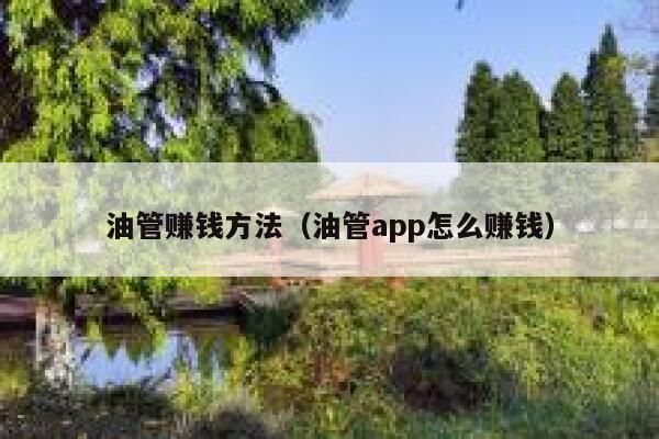 油管赚钱方法（油管app怎么赚钱） 第1张