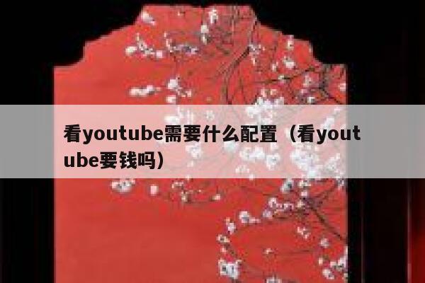 看youtube需要什么配置（看youtube要钱吗） 第1张