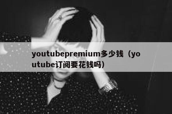youtubepremium多少钱（youtube订阅要花钱吗） 第1张