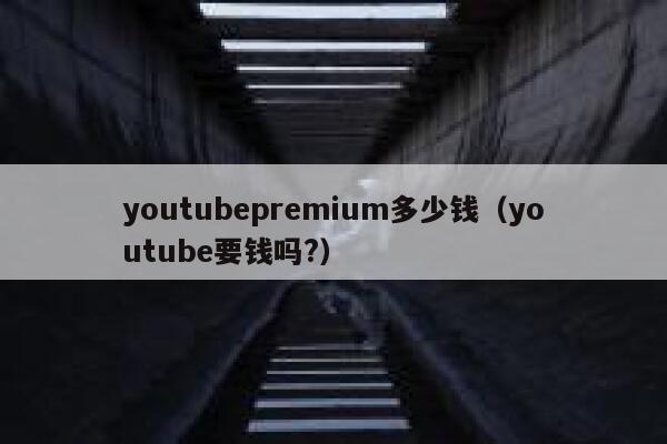 youtubepremium多少钱（youtube要钱吗?） 第1张