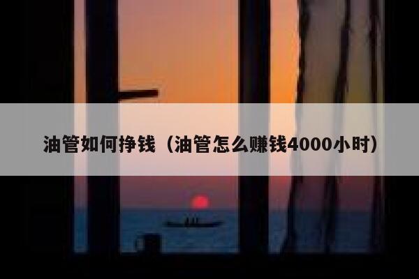 油管如何挣钱(油管怎么赚钱4000小时) 第1张 油管如何挣钱(油管怎么赚钱4000小时) 第1张