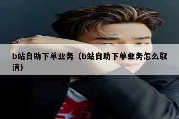 b站自助下单业务（b站自助下单业务怎么取消） 第1张