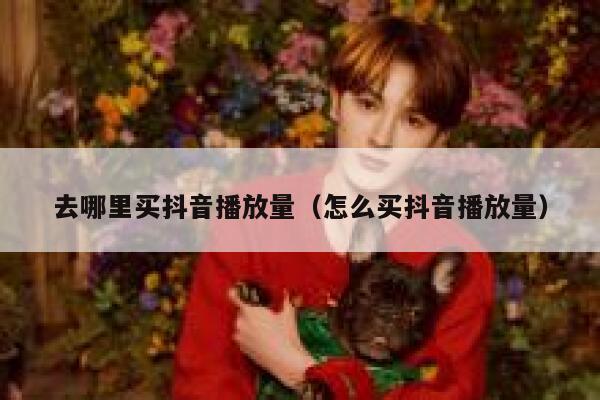 去哪里买抖音播放量（怎么买抖音播放量） 第1张