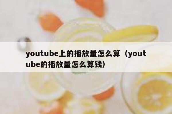youtube上的播放量怎么算（youtube的播放量怎么算钱） 第1张