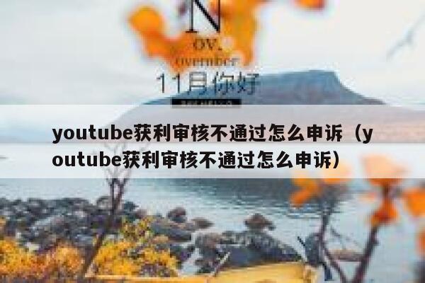youtube获利审核不通过怎么申诉（youtube获利审核不通过怎么申诉） 第1张