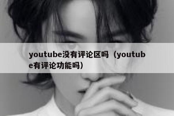 youtube没有评论区吗（youtube有评论功能吗） 第1张