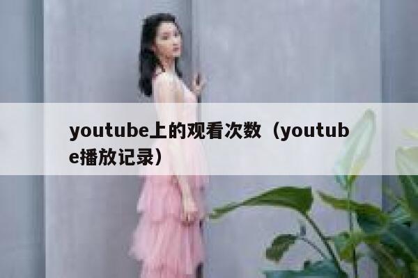 youtube上的观看次数（youtube播放记录） 第1张