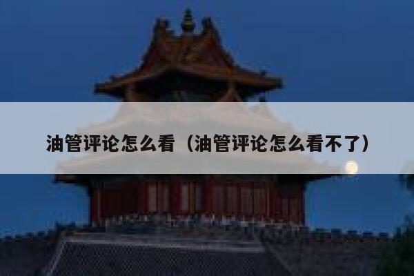 油管评论怎么看（油管评论怎么看不了） 第1张