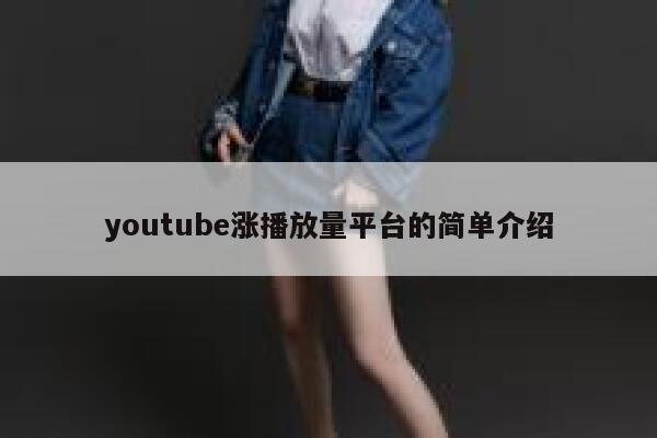 youtube涨播放量平台的简单介绍 第1张